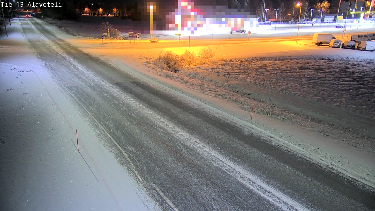 Kelikamerat Kuva Tie 13 Kruunupyy Alaveteli, Kruunupyy, Pohjanmaa