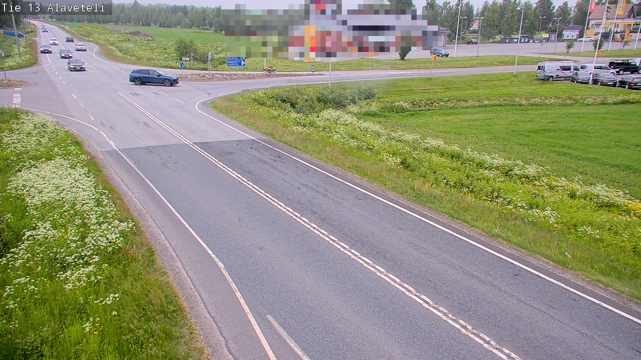 Kelikamerat Kuva Tie 13 Kruunupyy Alaveteli, Kruunupyy, Pohjanmaa