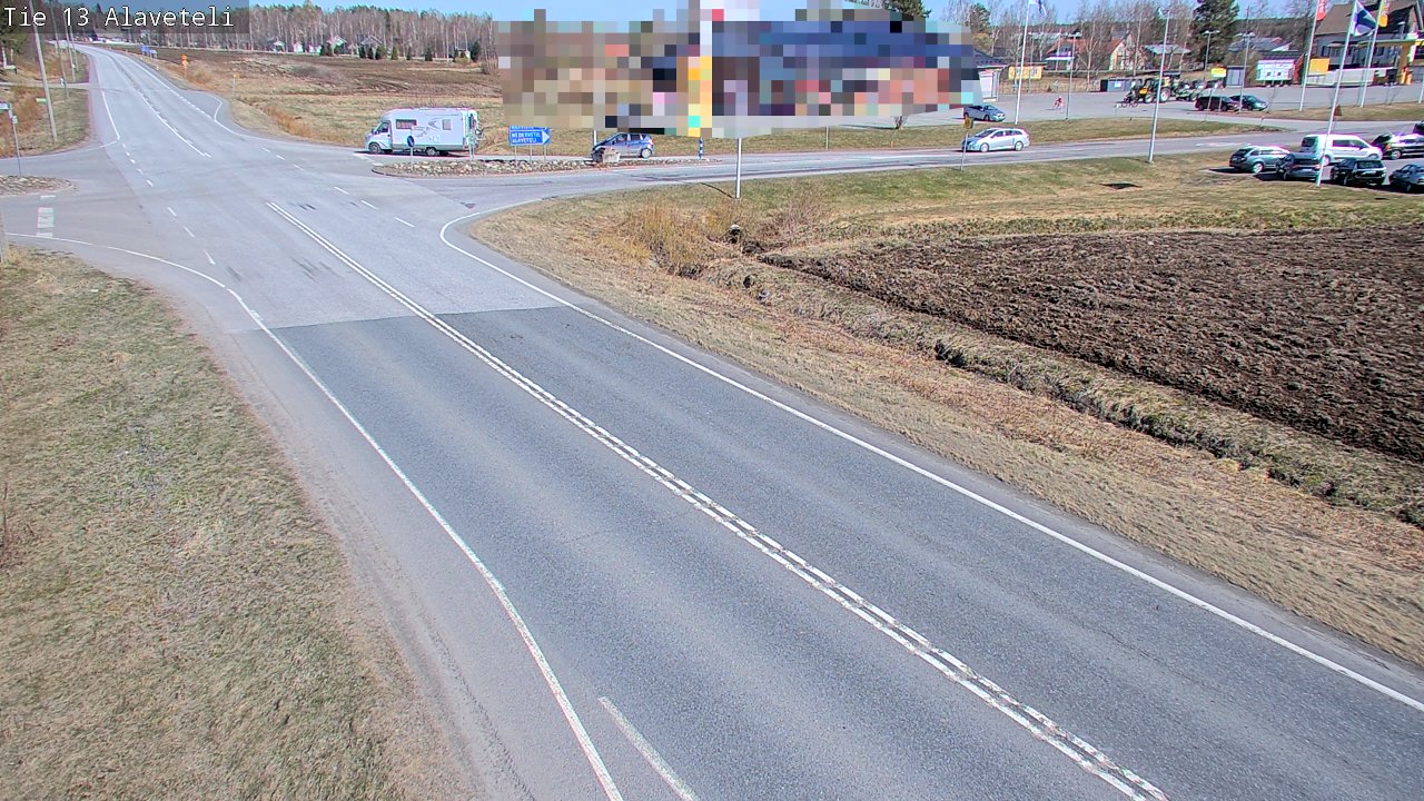 Kelikamerat Kuva Tie 13 Kruunupyy Alaveteli, Kruunupyy, Pohjanmaa