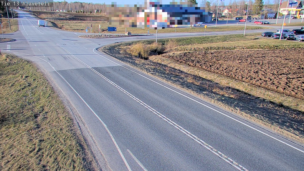 Kelikamerat Kuva Tie 13 Kruunupyy Alaveteli, Kruunupyy, Pohjanmaa
