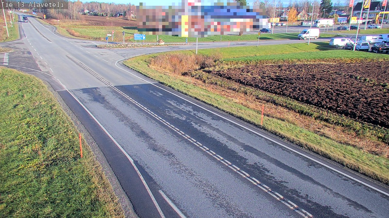 Kelikamerat Kuva Tie 13 Kruunupyy Alaveteli, Kruunupyy, Pohjanmaa