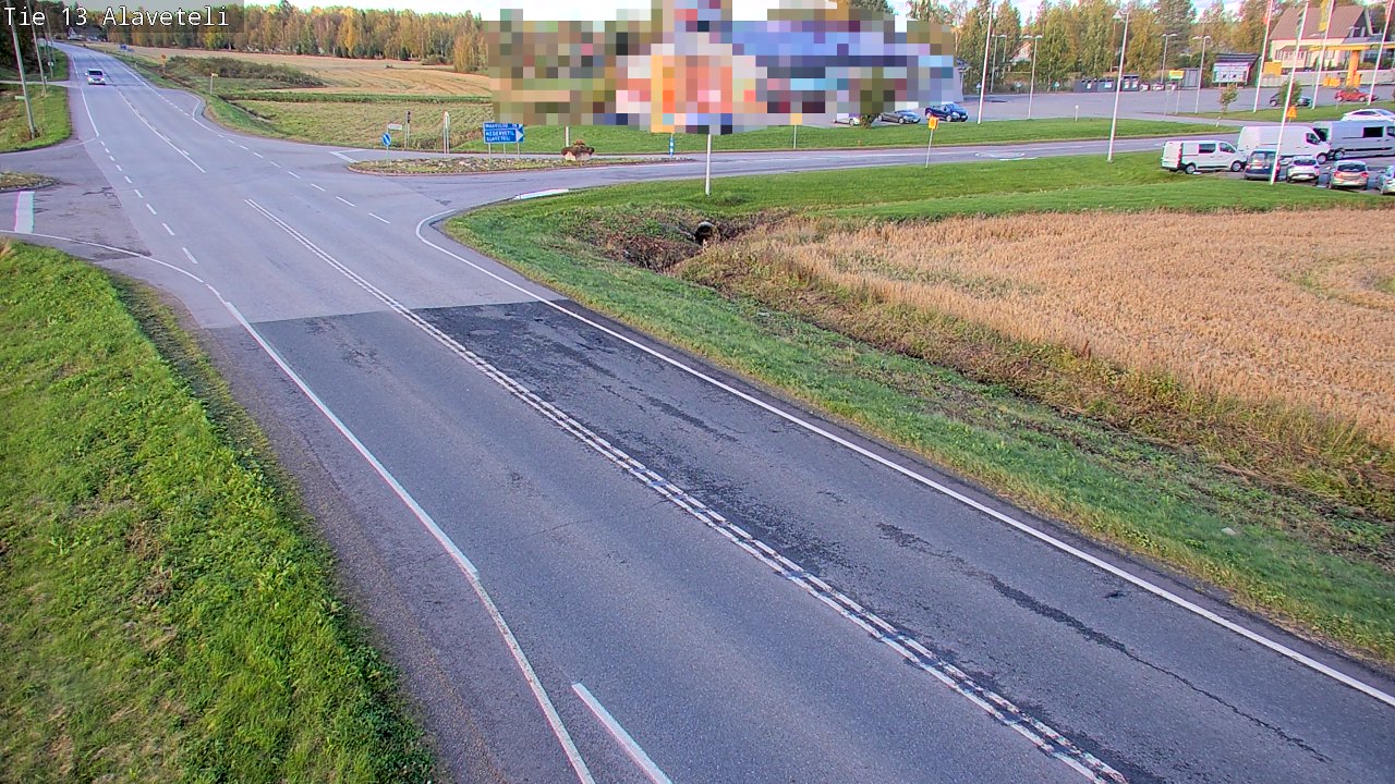 Kelikamerat Kuva Tie 13 Kruunupyy Alaveteli, Kruunupyy, Pohjanmaa