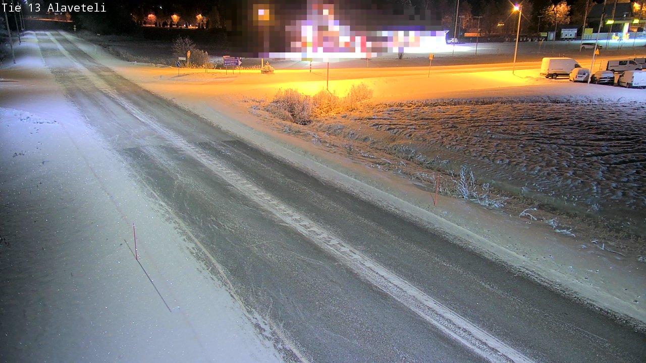 Kelikamerat Kuva Tie 13 Kruunupyy Alaveteli, Kruunupyy, Pohjanmaa