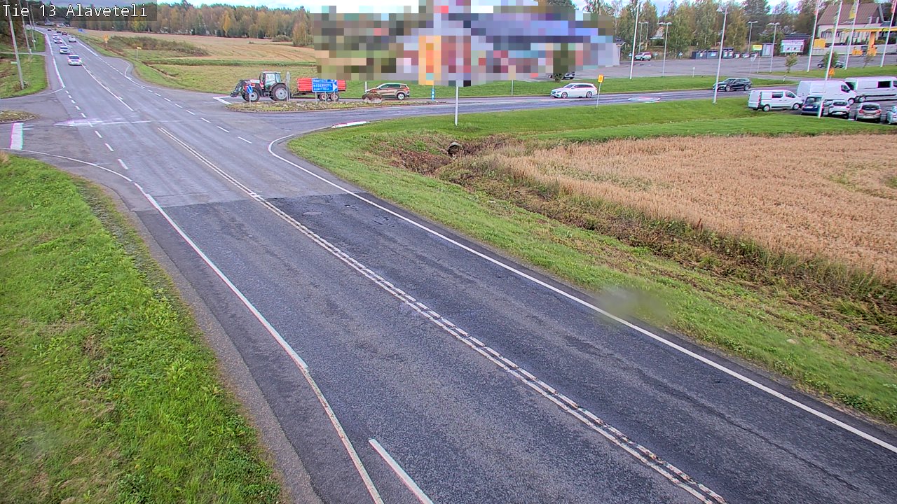 Kelikamerat Kuva Tie 13 Kruunupyy Alaveteli, Kruunupyy, Pohjanmaa