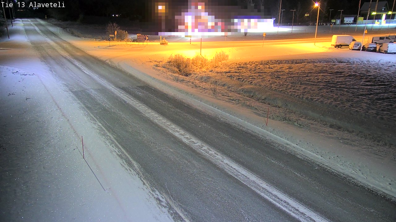 Kelikamerat Kuva Tie 13 Kruunupyy Alaveteli, Kruunupyy, Pohjanmaa