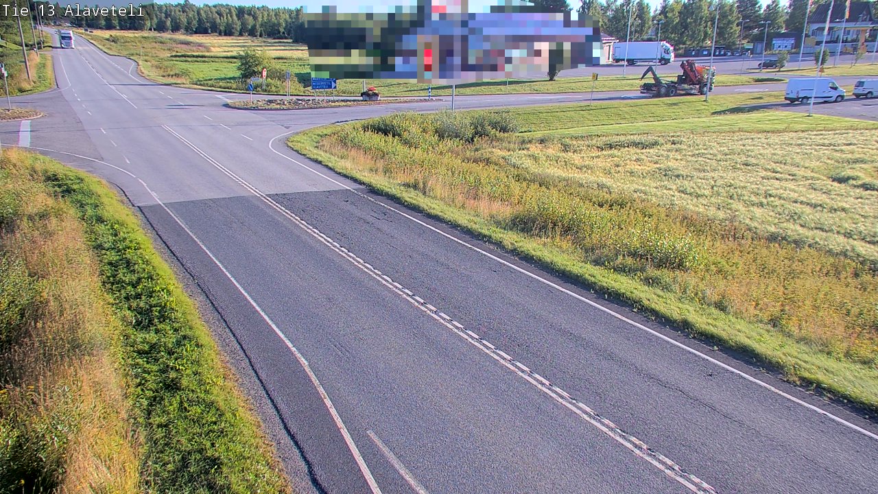 Kelikamerat Kuva Tie 13 Kruunupyy Alaveteli, Kruunupyy, Pohjanmaa