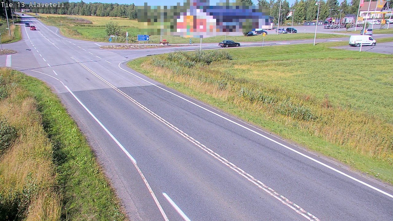 Kelikamerat Kuva Tie 13 Kruunupyy Alaveteli, Kruunupyy, Pohjanmaa