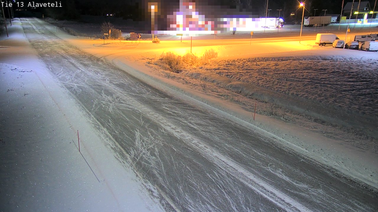 Kelikamerat Kuva Tie 13 Kruunupyy Alaveteli, Kruunupyy, Pohjanmaa