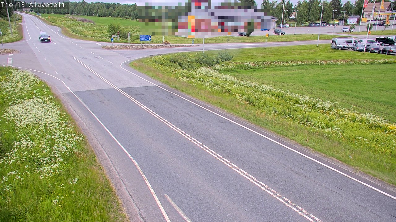 Kelikamerat Kuva Tie 13 Kruunupyy Alaveteli, Kruunupyy, Pohjanmaa