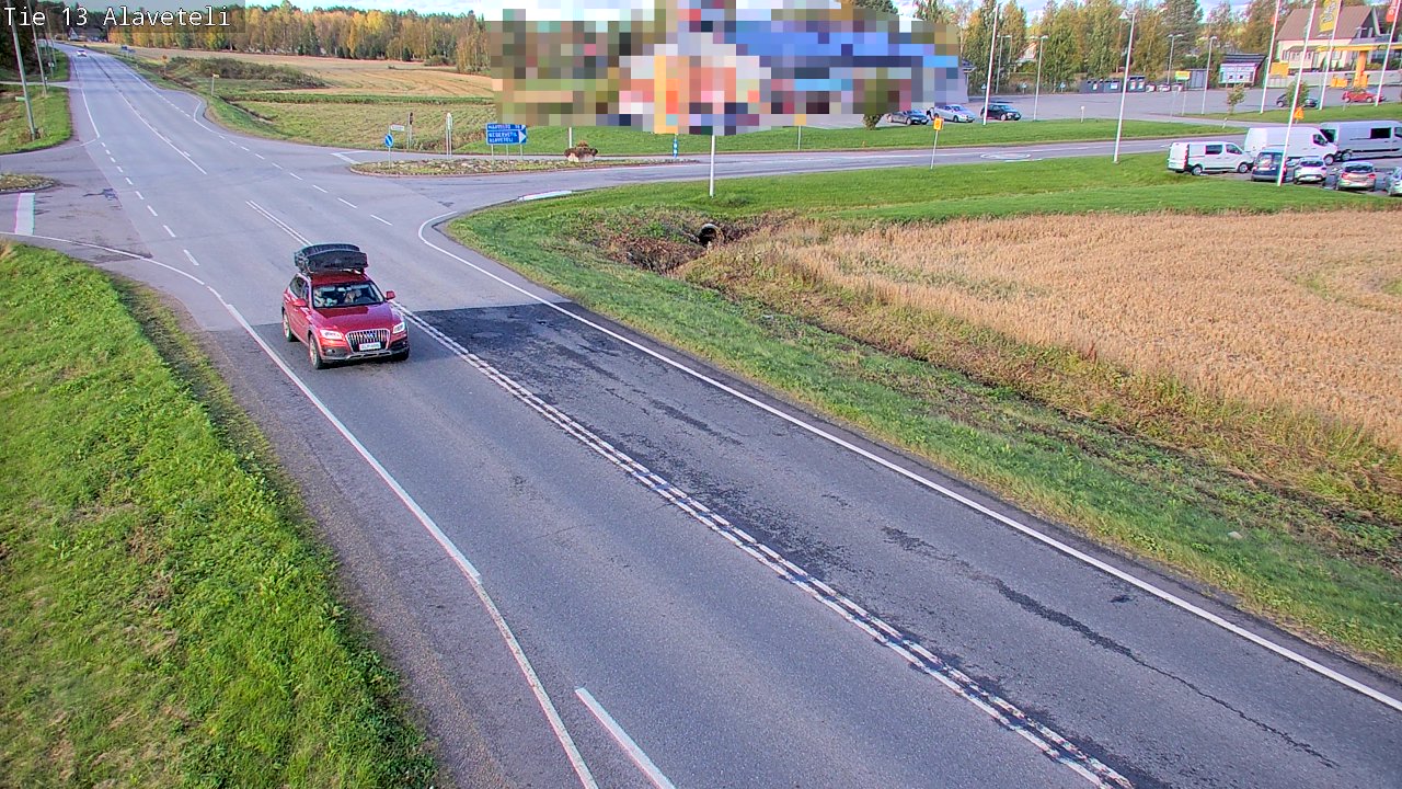 Kelikamerat Kuva Tie 13 Kruunupyy Alaveteli, Kruunupyy, Pohjanmaa