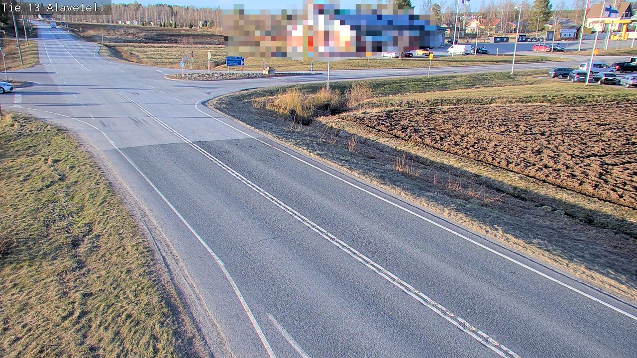 Kelikamerat Kuva Tie 13 Kruunupyy Alaveteli, Kruunupyy, Pohjanmaa