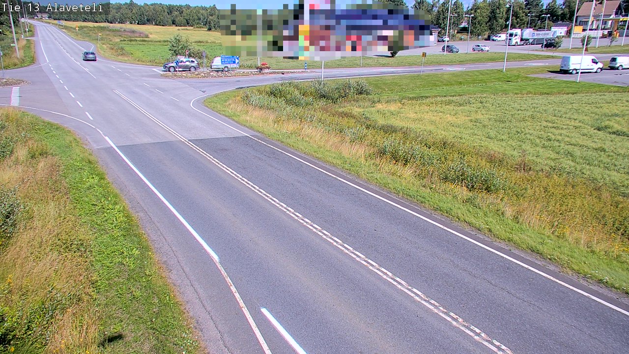 Kelikamerat Kuva Tie 13 Kruunupyy Alaveteli, Kruunupyy, Pohjanmaa