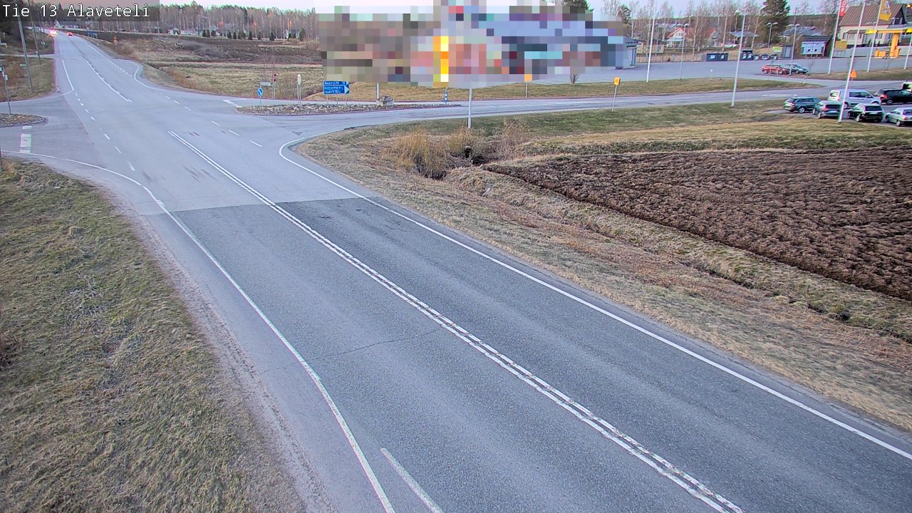 Kelikamerat Kuva Tie 13 Kruunupyy Alaveteli, Kruunupyy, Pohjanmaa