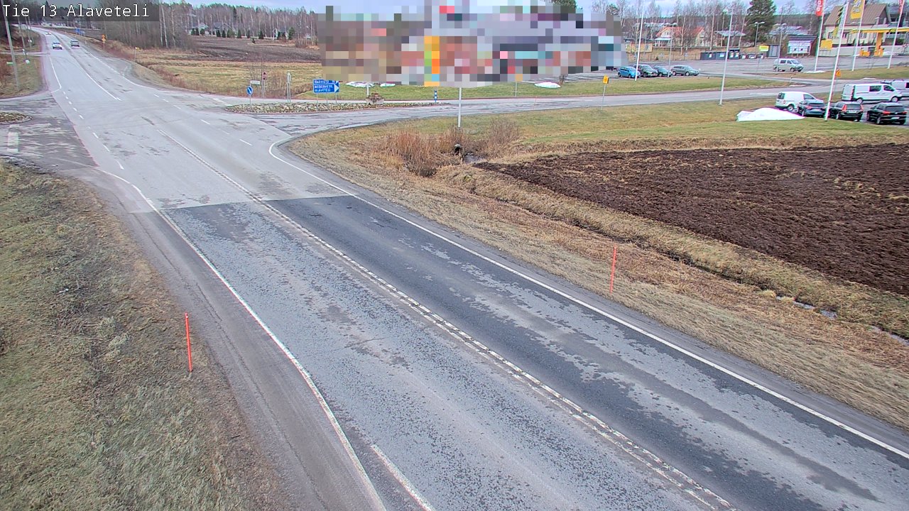 Kelikamerat Kuva Tie 13 Kruunupyy Alaveteli, Kruunupyy, Pohjanmaa