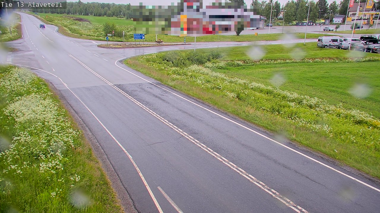 Weather Camera Image Road 13 Kruunupyy Alaveteli, Kruunupyy, Pohjanmaa