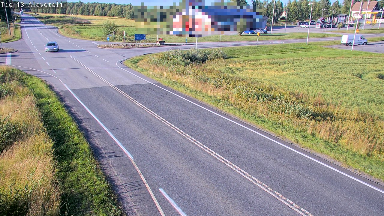 Kelikamerat Kuva Tie 13 Kruunupyy Alaveteli, Kruunupyy, Pohjanmaa