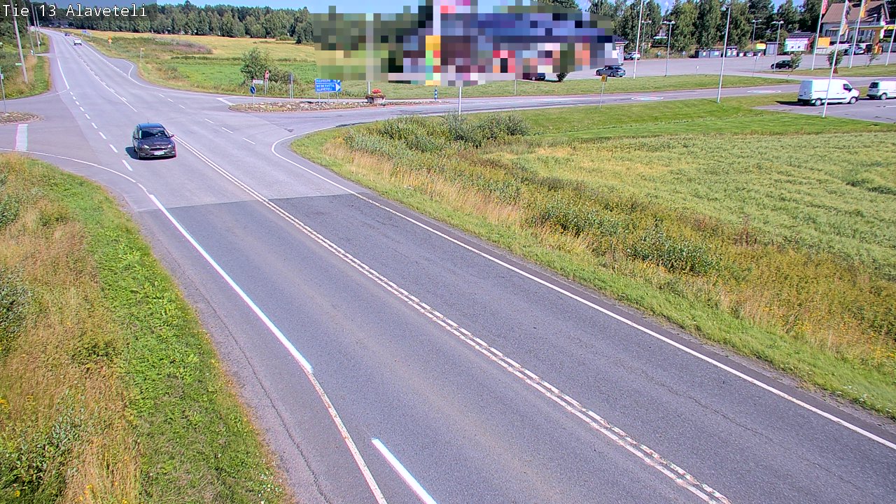 Kelikamerat Kuva Tie 13 Kruunupyy Alaveteli, Kruunupyy, Pohjanmaa