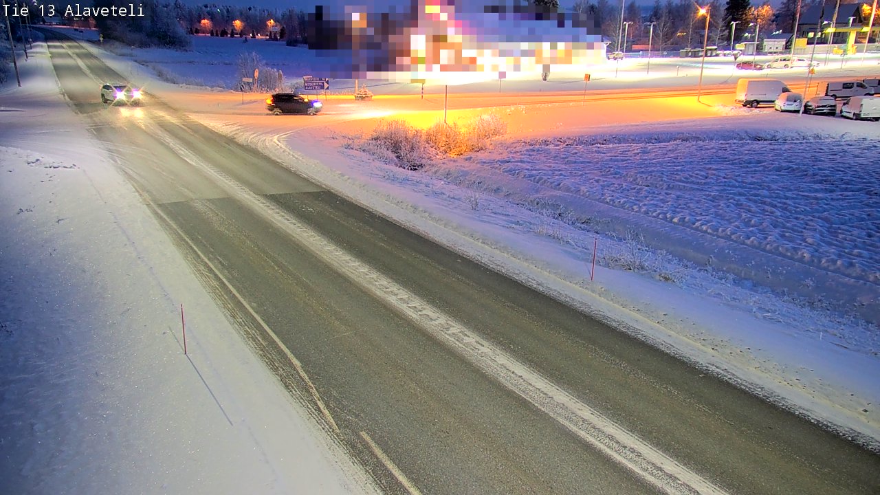 Kelikamerat Kuva Tie 13 Kruunupyy Alaveteli, Kruunupyy, Pohjanmaa