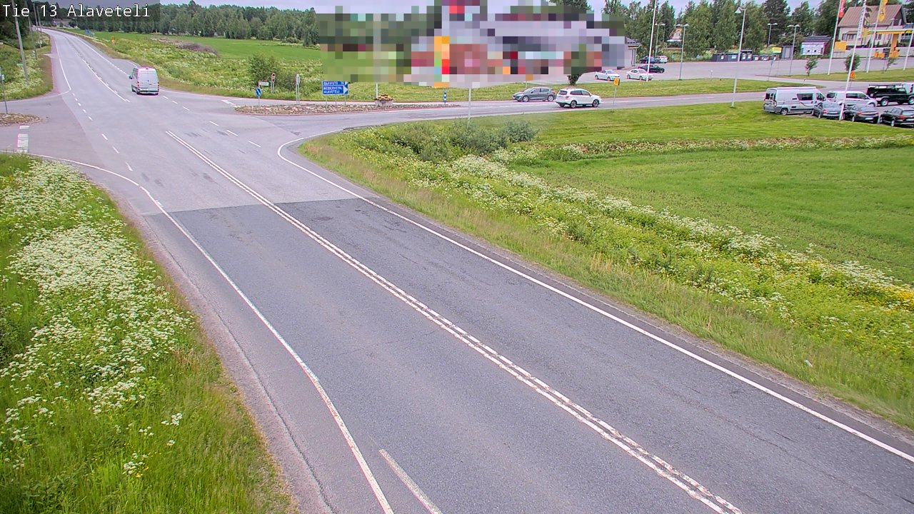 Kelikamerat Kuva Tie 13 Kruunupyy Alaveteli, Kruunupyy, Pohjanmaa