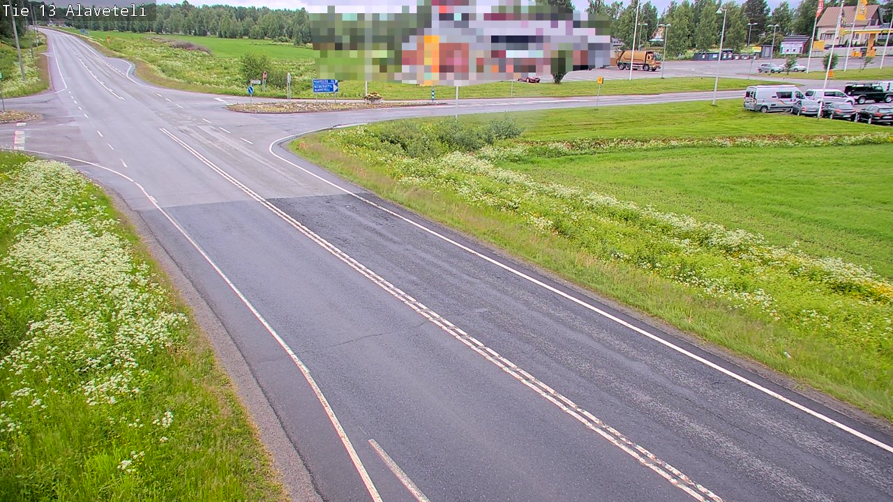 Kelikamerat Kuva Tie 13 Kruunupyy Alaveteli, Kruunupyy, Pohjanmaa
