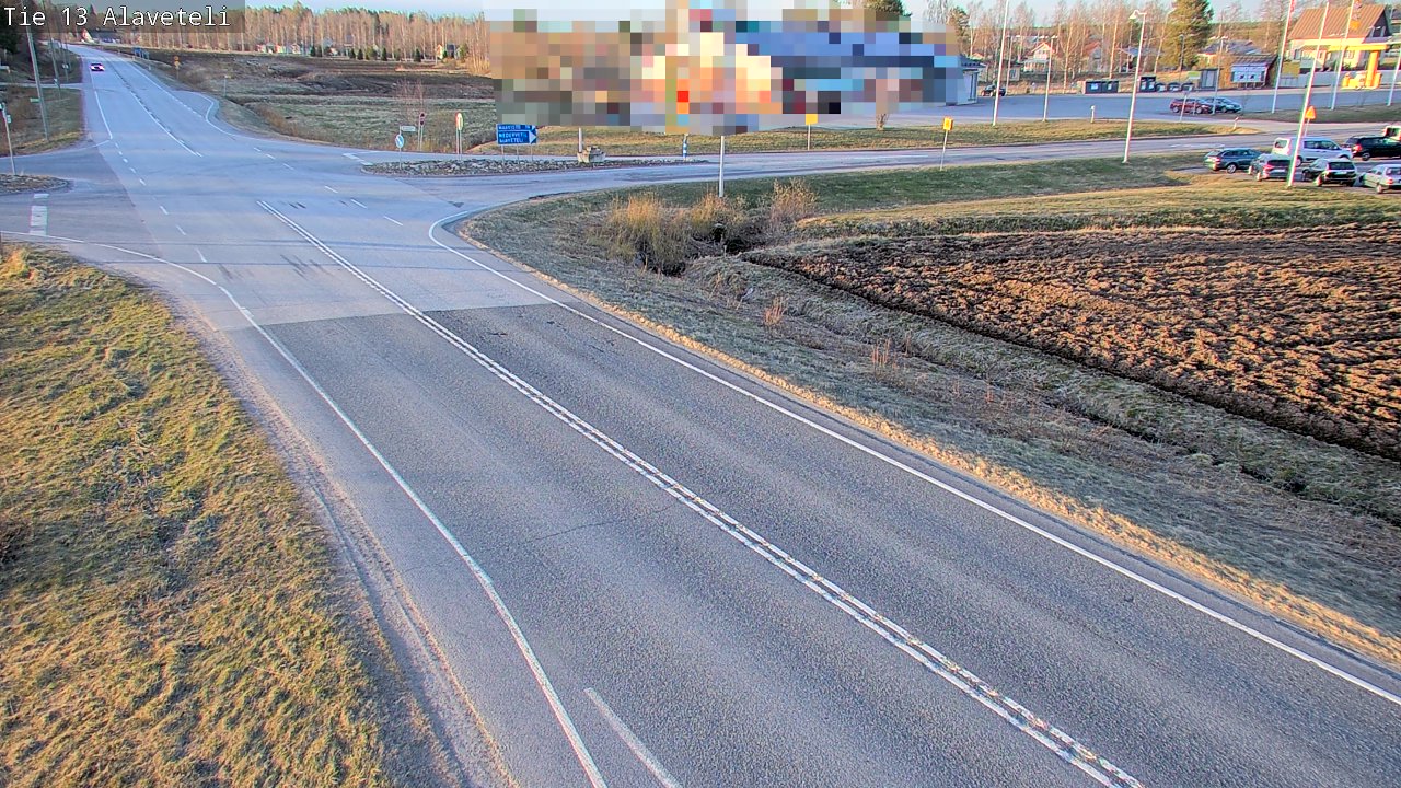 Kelikamerat Kuva Tie 13 Kruunupyy Alaveteli, Kruunupyy, Pohjanmaa