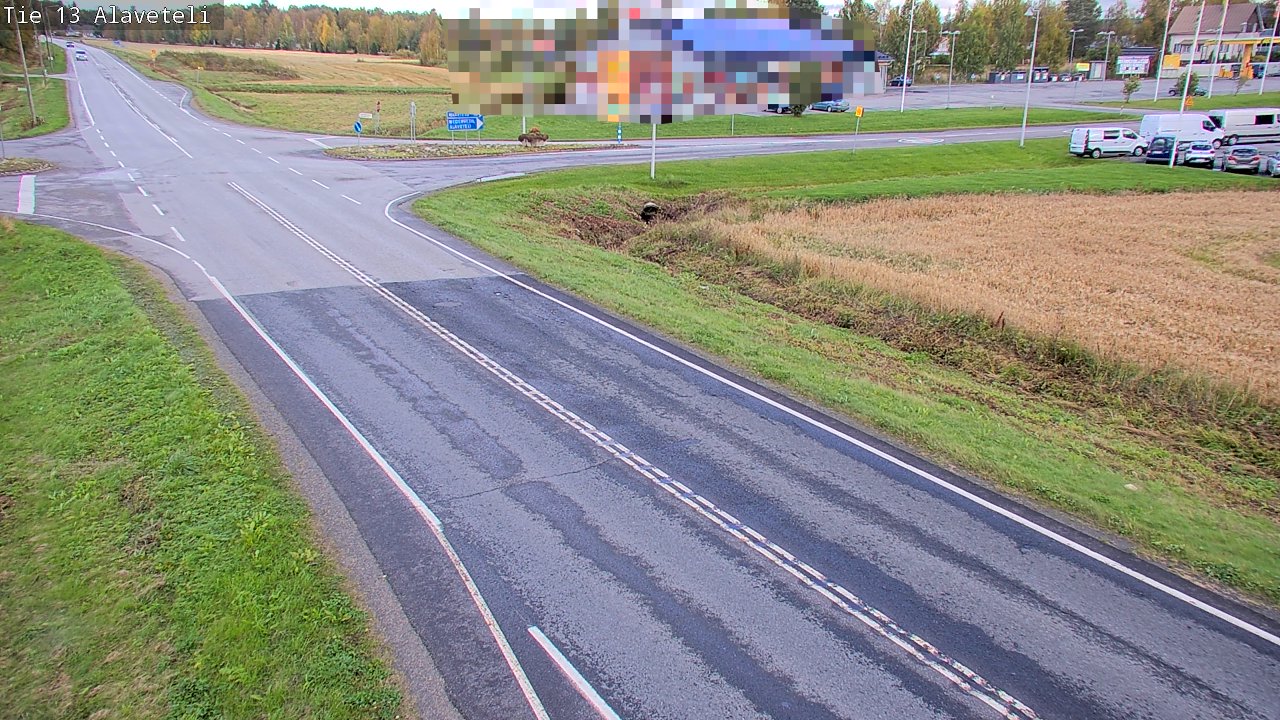 Kelikamerat Kuva Tie 13 Kruunupyy Alaveteli, Kruunupyy, Pohjanmaa