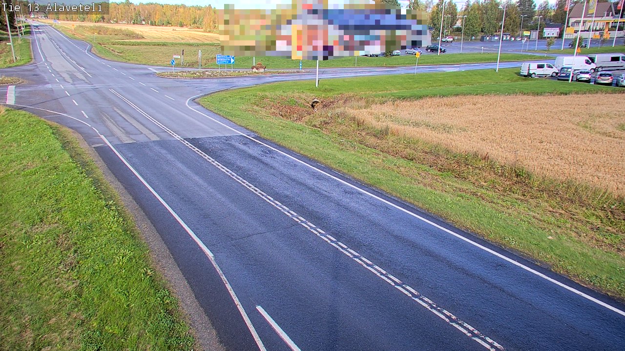 Kelikamerat Kuva Tie 13 Kruunupyy Alaveteli, Kruunupyy, Pohjanmaa