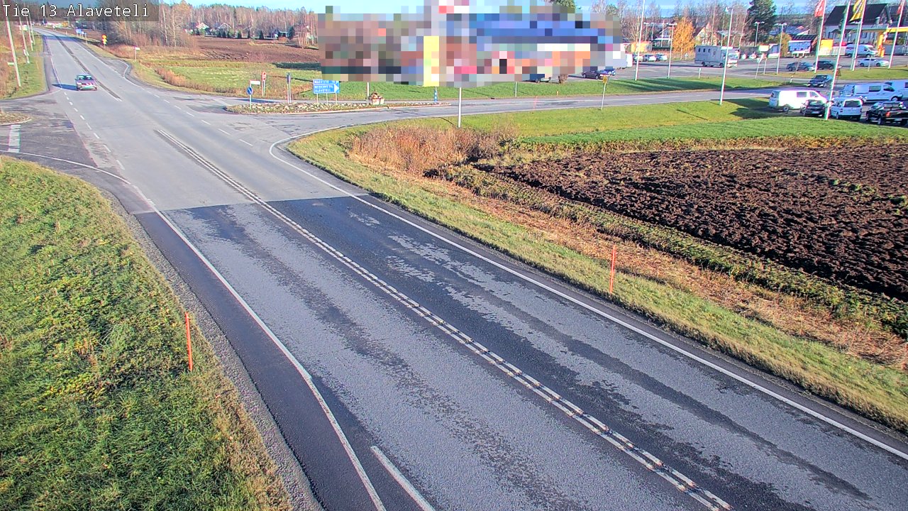 Kelikamerat Kuva Tie 13 Kruunupyy Alaveteli, Kruunupyy, Pohjanmaa