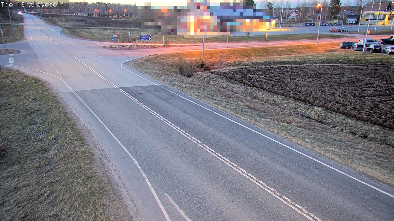 Kelikamerat Kuva Tie 13 Kruunupyy Alaveteli, Kruunupyy, Pohjanmaa