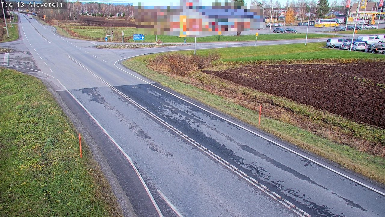 Kelikamerat Kuva Tie 13 Kruunupyy Alaveteli, Kruunupyy, Pohjanmaa