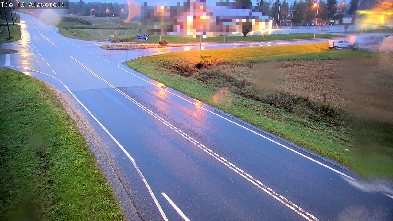 Weather Camera Image Road 13 Kruunupyy Alaveteli, Kruunupyy, Pohjanmaa