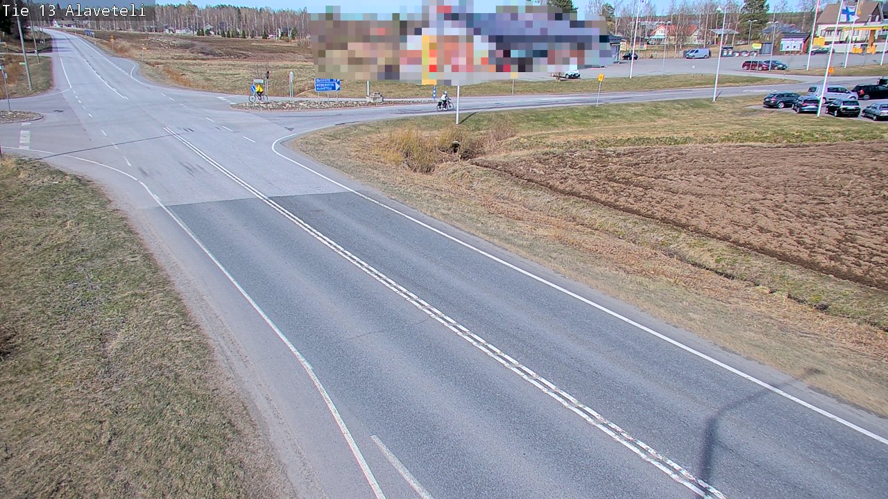 Kelikamerat Kuva Tie 13 Kruunupyy Alaveteli, Kruunupyy, Pohjanmaa