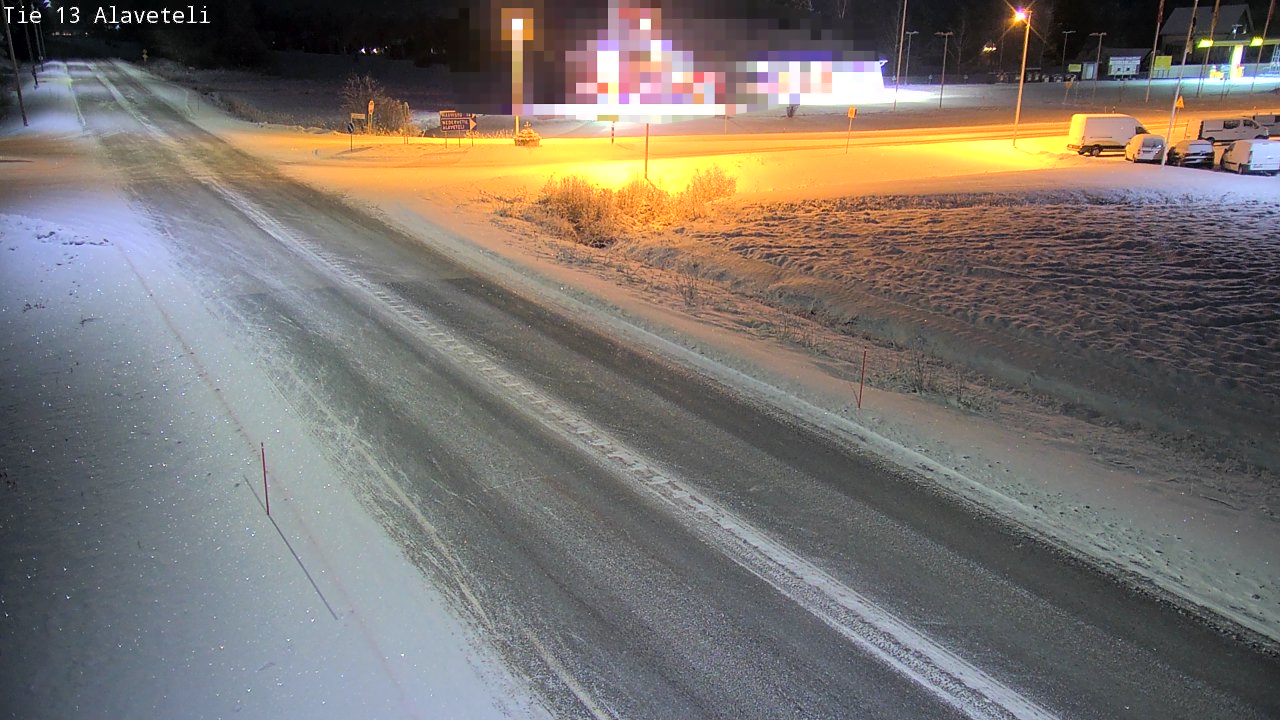 Kelikamerat Kuva Tie 13 Kruunupyy Alaveteli, Kruunupyy, Pohjanmaa