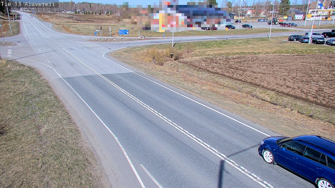 Kelikamerat Kuva Tie 13 Kruunupyy Alaveteli, Kruunupyy, Pohjanmaa