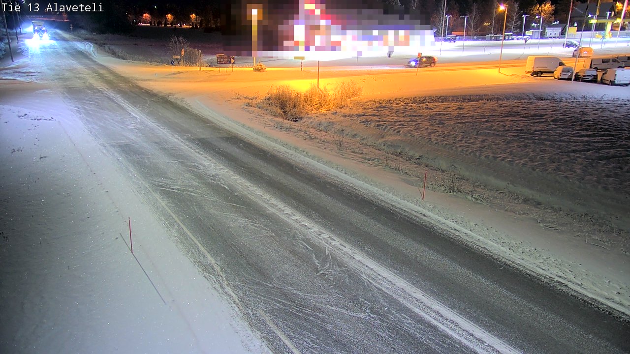 Kelikamerat Kuva Tie 13 Kruunupyy Alaveteli, Kruunupyy, Pohjanmaa