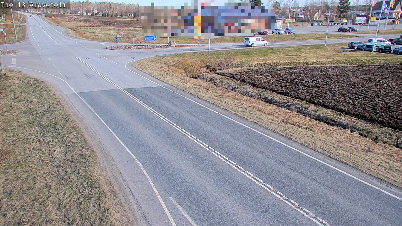 Kelikamerat Kuva Tie 13 Kruunupyy Alaveteli, Kruunupyy, Pohjanmaa