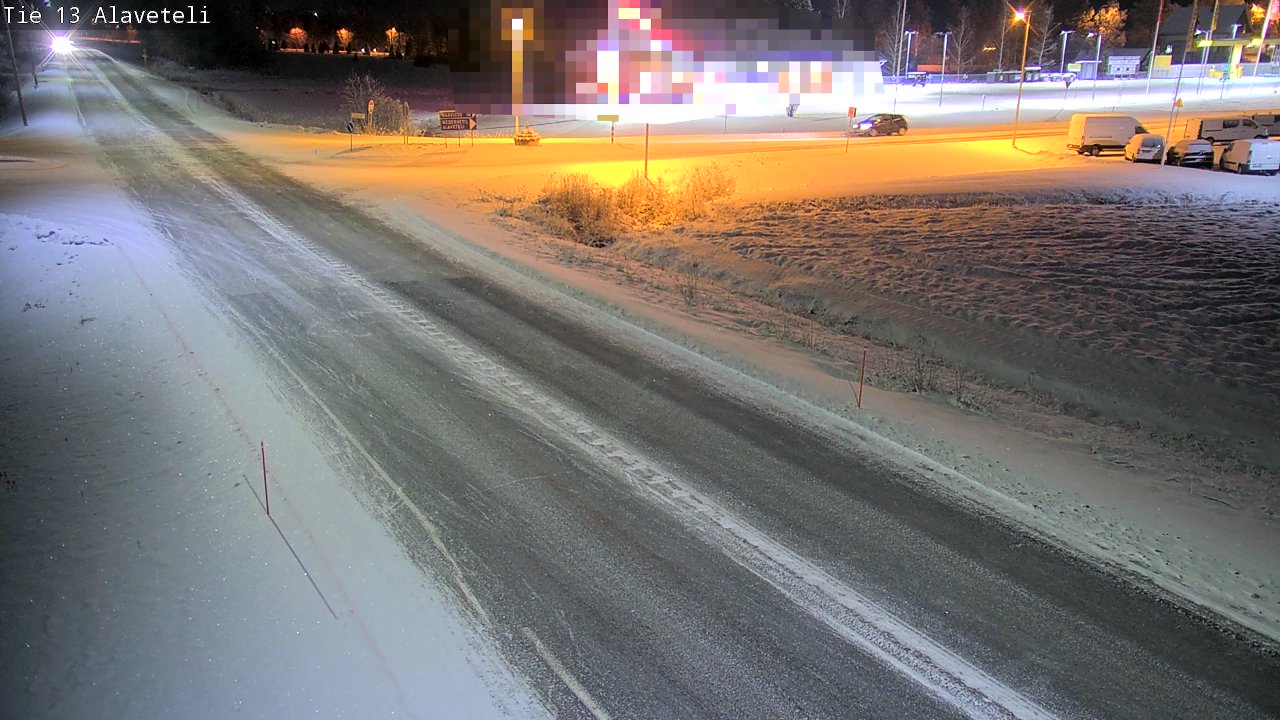 Kelikamerat Kuva Tie 13 Kruunupyy Alaveteli, Kruunupyy, Pohjanmaa