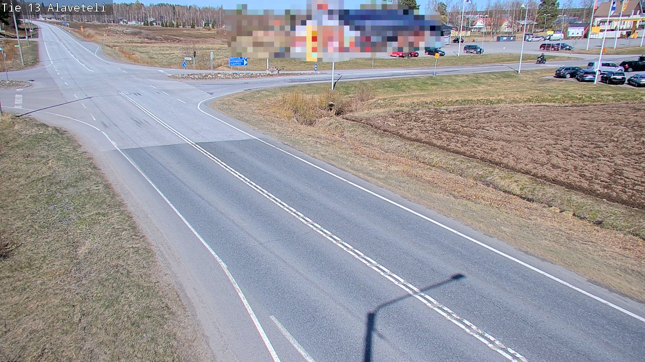Kelikamerat Kuva Tie 13 Kruunupyy Alaveteli, Kruunupyy, Pohjanmaa