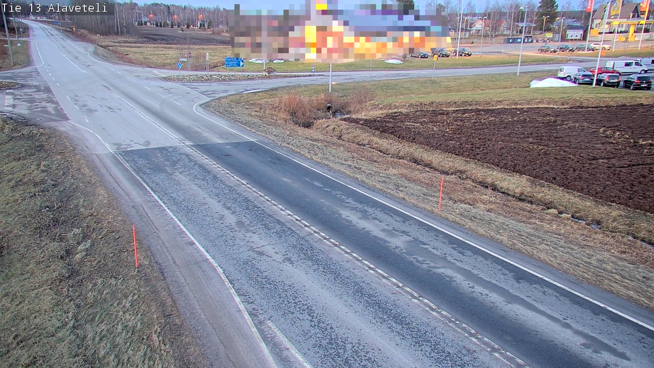 Kelikamerat Kuva Tie 13 Kruunupyy Alaveteli, Kruunupyy, Pohjanmaa