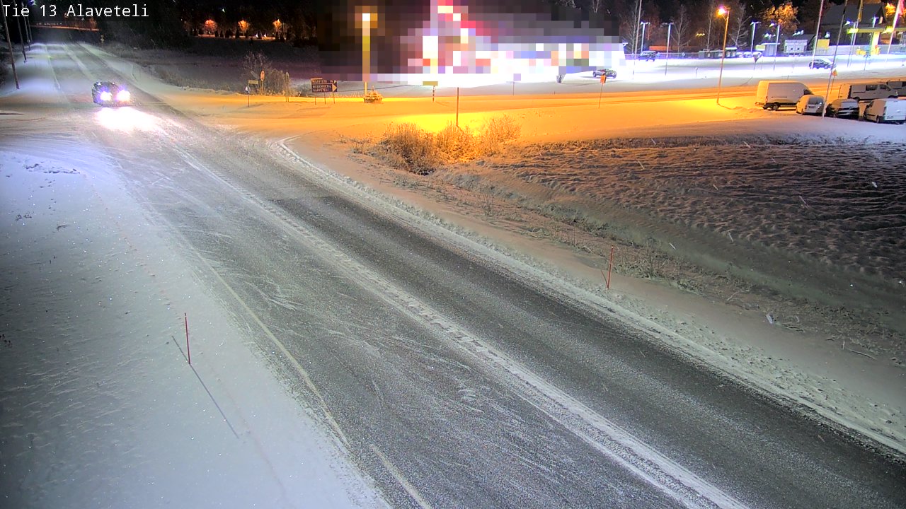 Kelikamerat Kuva Tie 13 Kruunupyy Alaveteli, Kruunupyy, Pohjanmaa