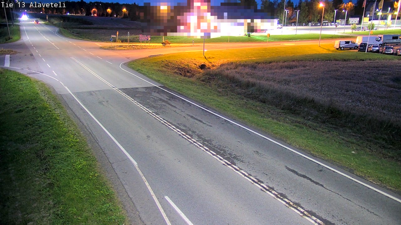 Kelikamerat Kuva Tie 13 Kruunupyy Alaveteli, Kruunupyy, Pohjanmaa