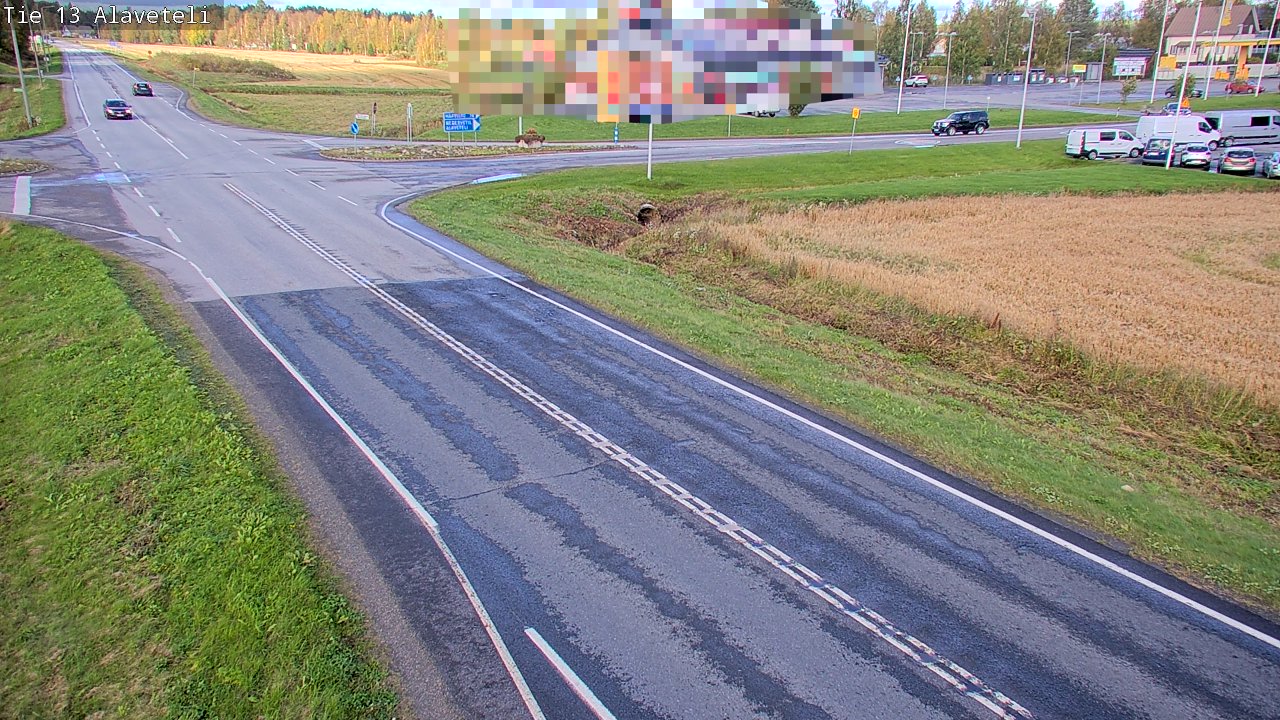 Kelikamerat Kuva Tie 13 Kruunupyy Alaveteli, Kruunupyy, Pohjanmaa