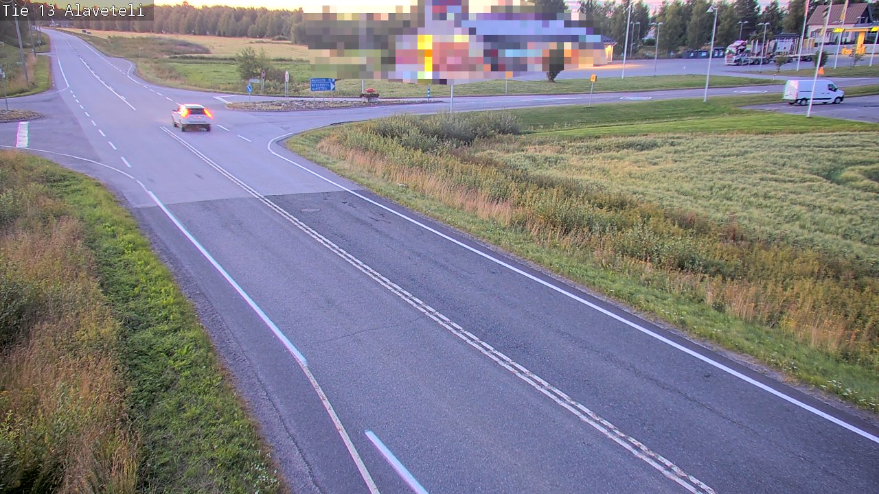 Kelikamerat Kuva Tie 13 Kruunupyy Alaveteli, Kruunupyy, Pohjanmaa