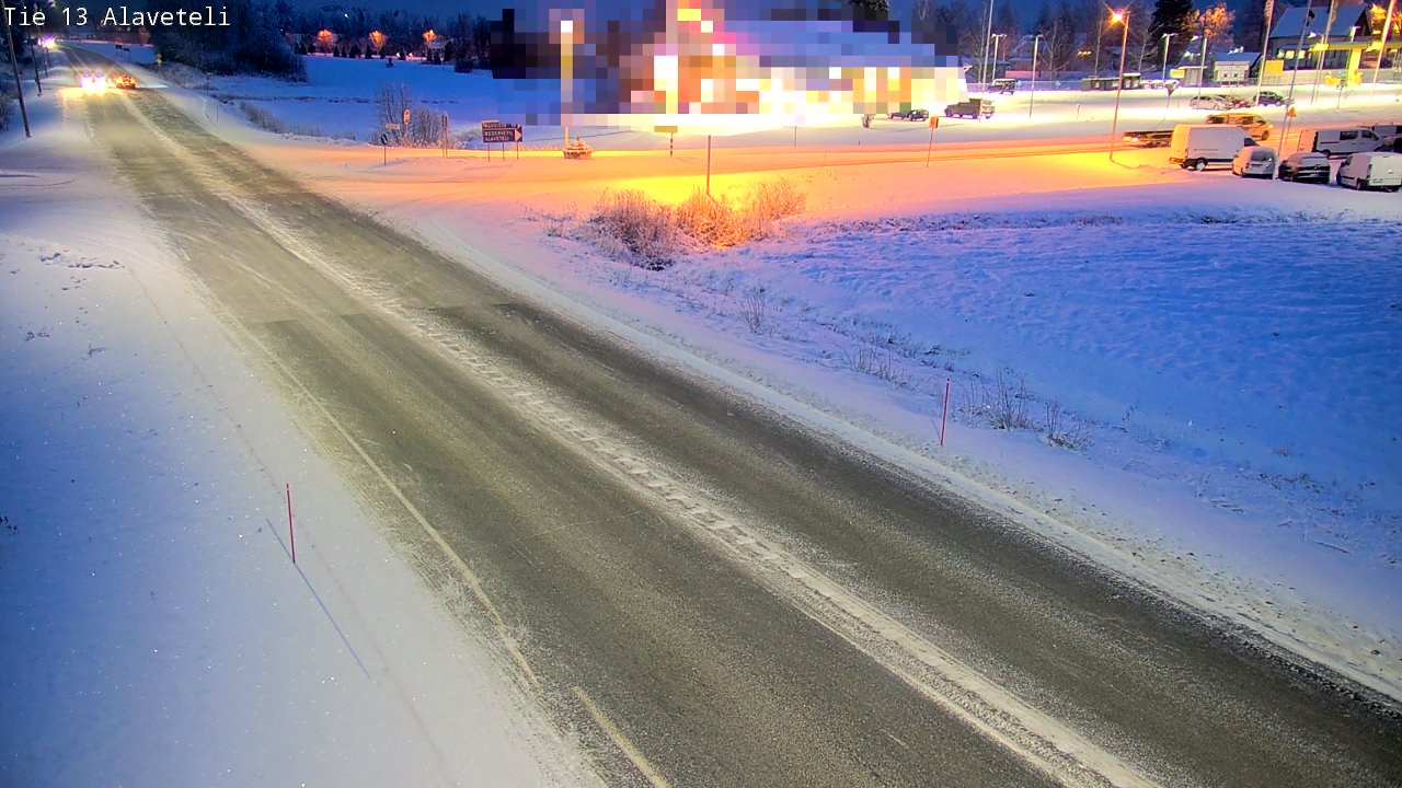 Kelikamerat Kuva Tie 13 Kruunupyy Alaveteli, Kruunupyy, Pohjanmaa
