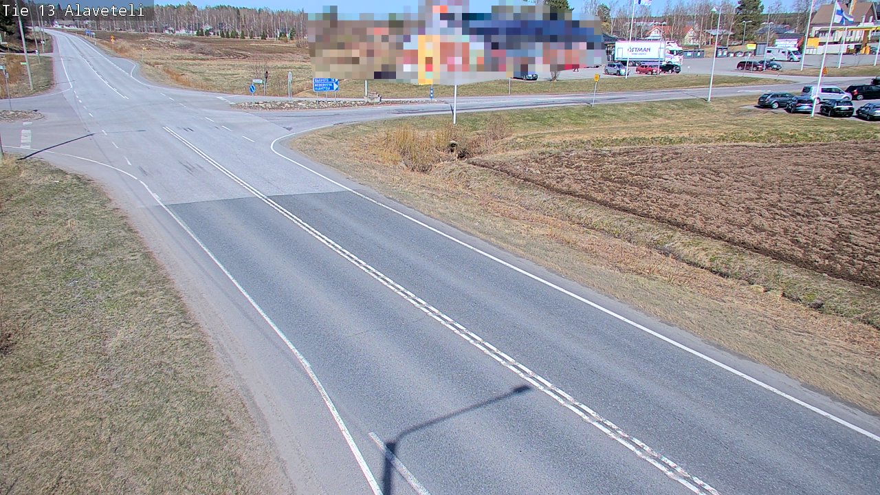 Kelikamerat Kuva Tie 13 Kruunupyy Alaveteli, Kruunupyy, Pohjanmaa
