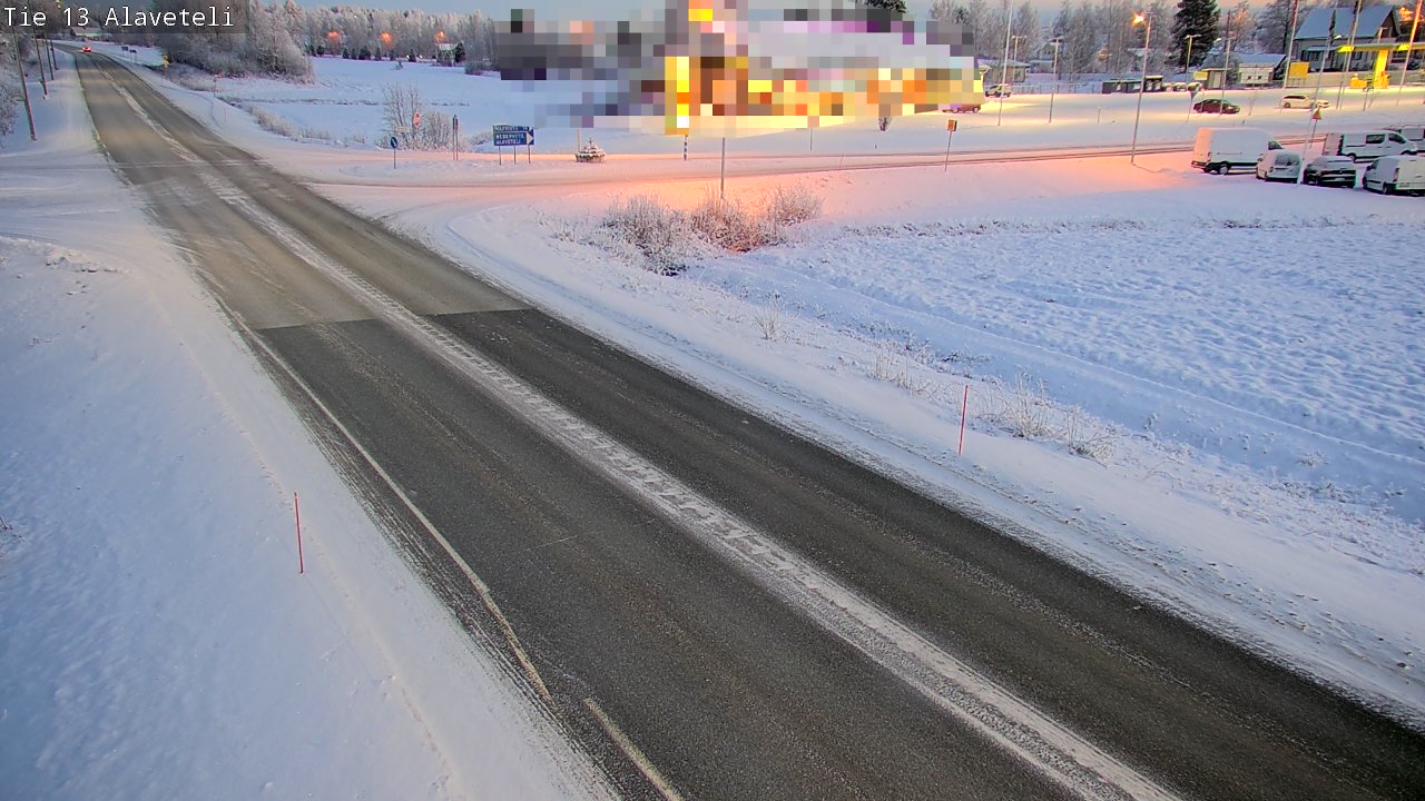 Kelikamerat Kuva Tie 13 Kruunupyy Alaveteli, Kruunupyy, Pohjanmaa