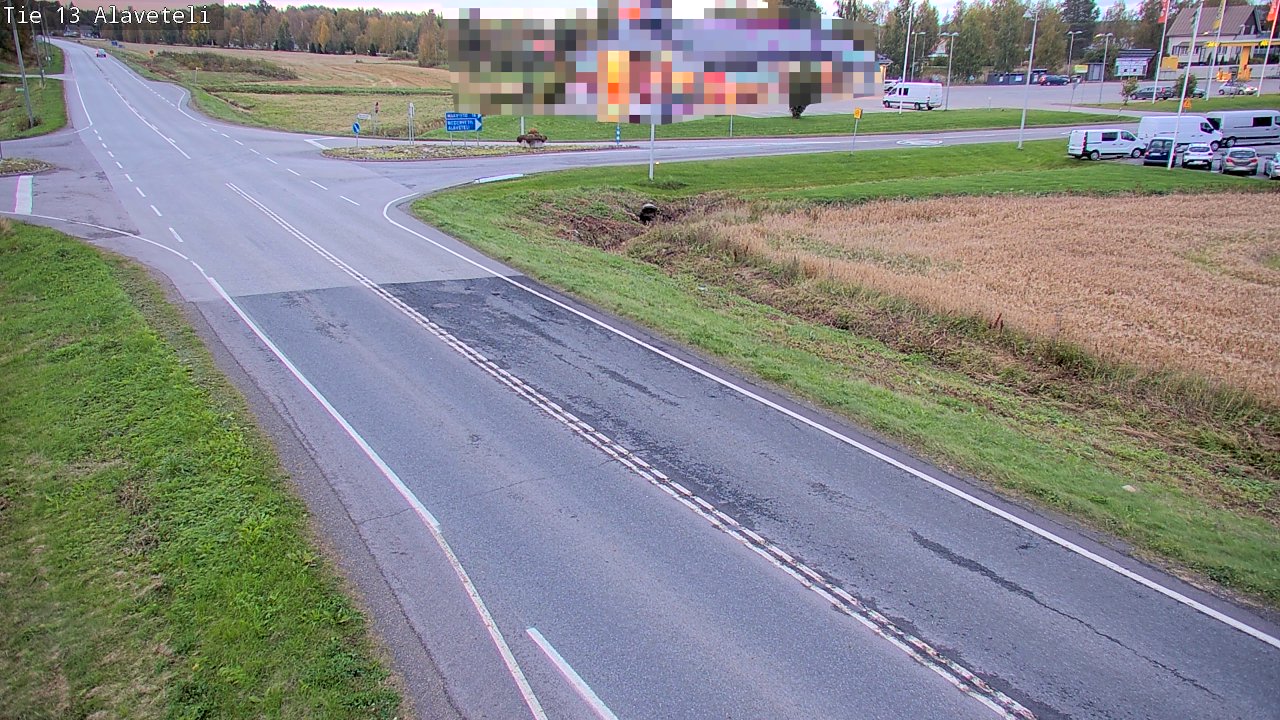 Kelikamerat Kuva Tie 13 Kruunupyy Alaveteli, Kruunupyy, Pohjanmaa
