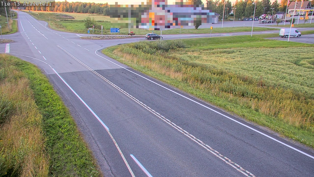 Kelikamerat Kuva Tie 13 Kruunupyy Alaveteli, Kruunupyy, Pohjanmaa