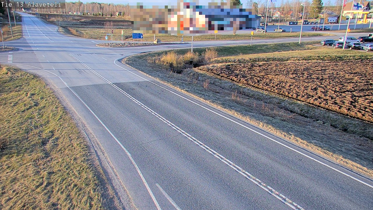 Kelikamerat Kuva Tie 13 Kruunupyy Alaveteli, Kruunupyy, Pohjanmaa