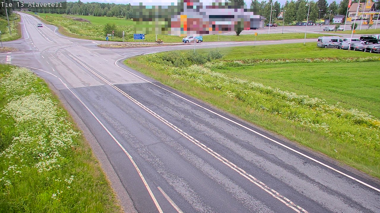 Weather Camera Image Road 13 Kruunupyy Alaveteli, Kruunupyy, Pohjanmaa